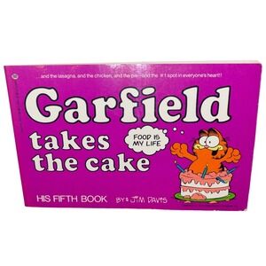 Garfield Takes The Cake | His Fifth Book |‎ By Jim Davis | 1982 | Paperback